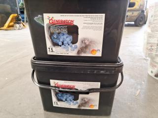 Generation Block Mouse/Rat Bait Rodentcide, 2x 7.5L Blocks