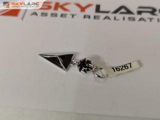 Faceted Triangle Drop | Sterling Silver | KIRSTIN ASH