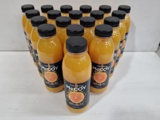 The Real McCoy Orange Juice, 19x 500mL Plastic Bottles