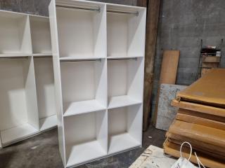 Large Shelving / Hanging Rack Cabinet