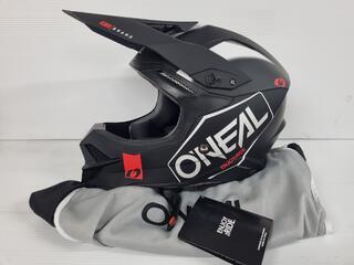 O'Neal 3SRS Hexx Helmet Black/White
