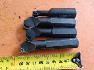4x Short Shank Indexable Lathe Boring Bars