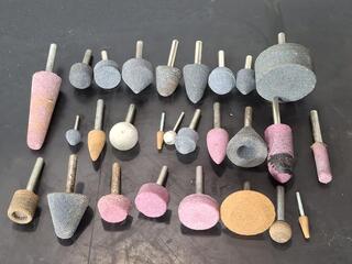 Assorted Mounted Point Grinding Wheels