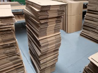 150x No1/2A4S Corrugated Cardboard Boxes, 310x225x110mm