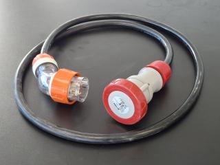 32A 5-pin 3PH+N+E 346-415V industrial lead