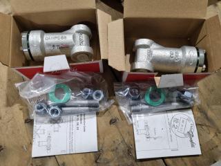 2x Danfoss Strainer FA-15, New