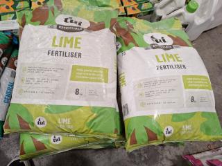 13 x Bags of Lime Fertilizer 