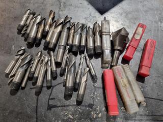 Assorted End Mill Bits.