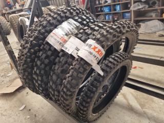 6x Assorted Motorbike Tyres, New