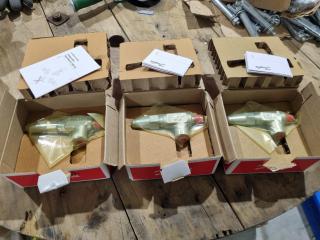 3x Danfoss Gauge Valves SNV-ST, New