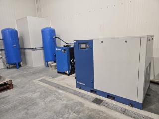 Airlab Rotary Screw Air Compressor and CompAir Dryer